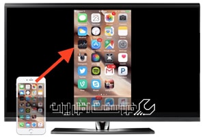 اتصال iphone به تلویزیون