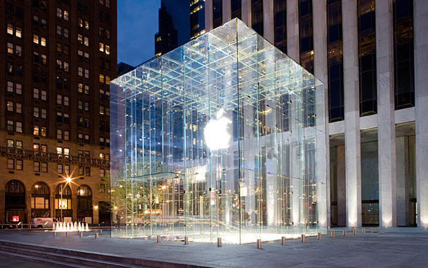 فروشگاه مکعبی اپل در نیویورک