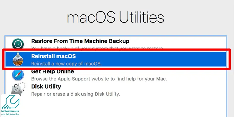 از Mac OS Recovery استفاده کنید