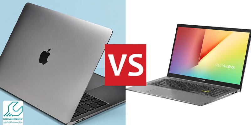 مقایسه لپ تاپ اپل و ایسوس