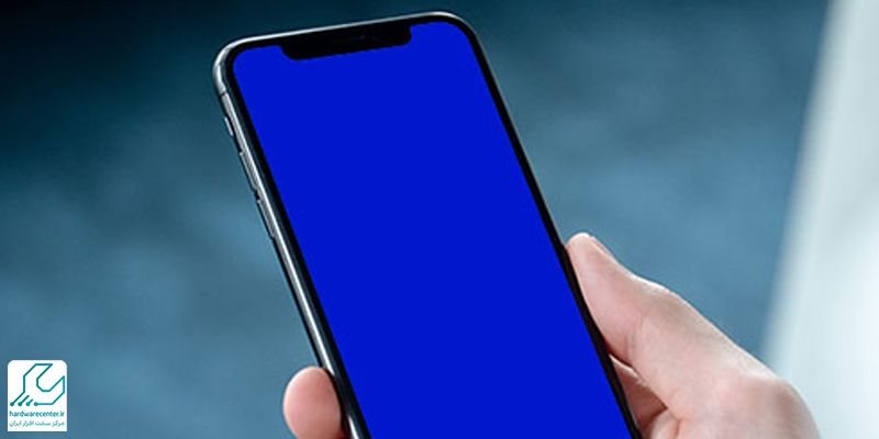 علت آبی شدن صفحه موبایل آیفون