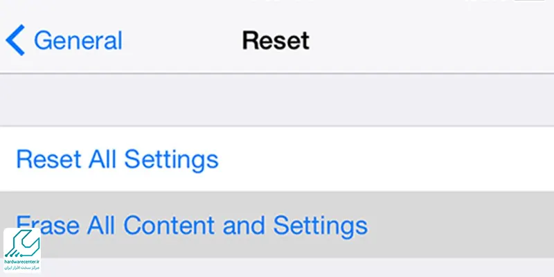 آموزش پاک کردن حافظه مخفی آیفون