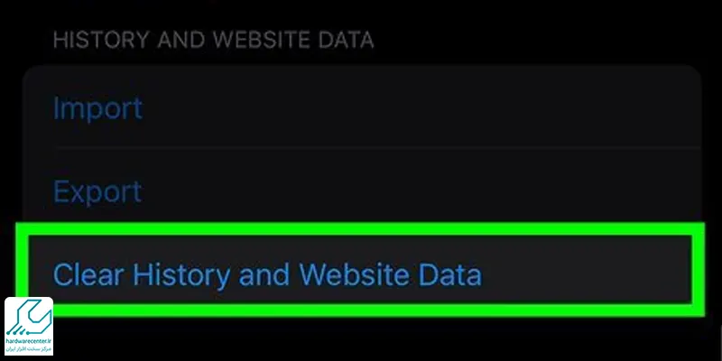 نحوه پاک کردن کش آیفون